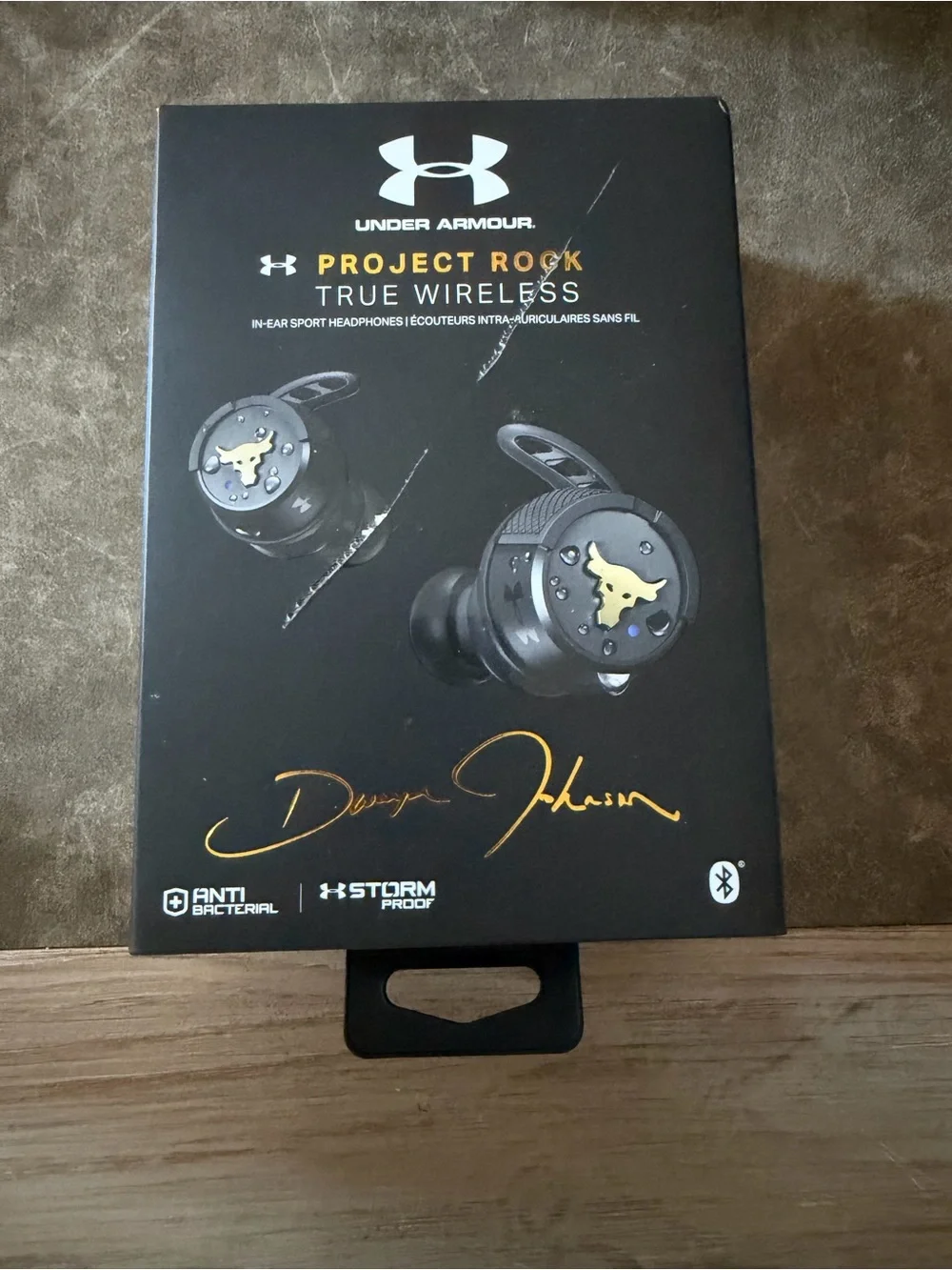JBL Under Armour True Wireless Earbuds in Gold and Black LIMITED EDITION